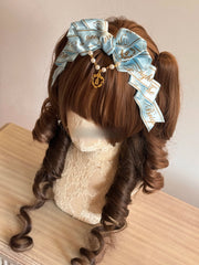 3-Way Ribbon Bow Hair Clip — Clip, Headband or Hanamaru