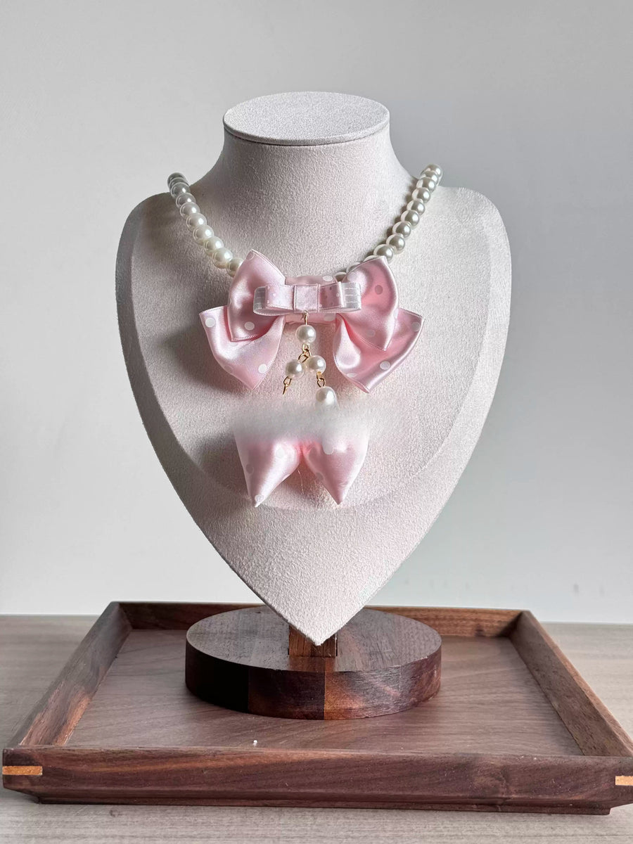 Pearl Strawberry Necklace — Sweet Lolita