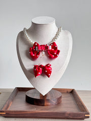 Pearl Strawberry Necklace — Sweet Lolita