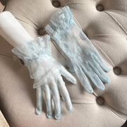 Hand-Dyed Lace Gloves — Customizable