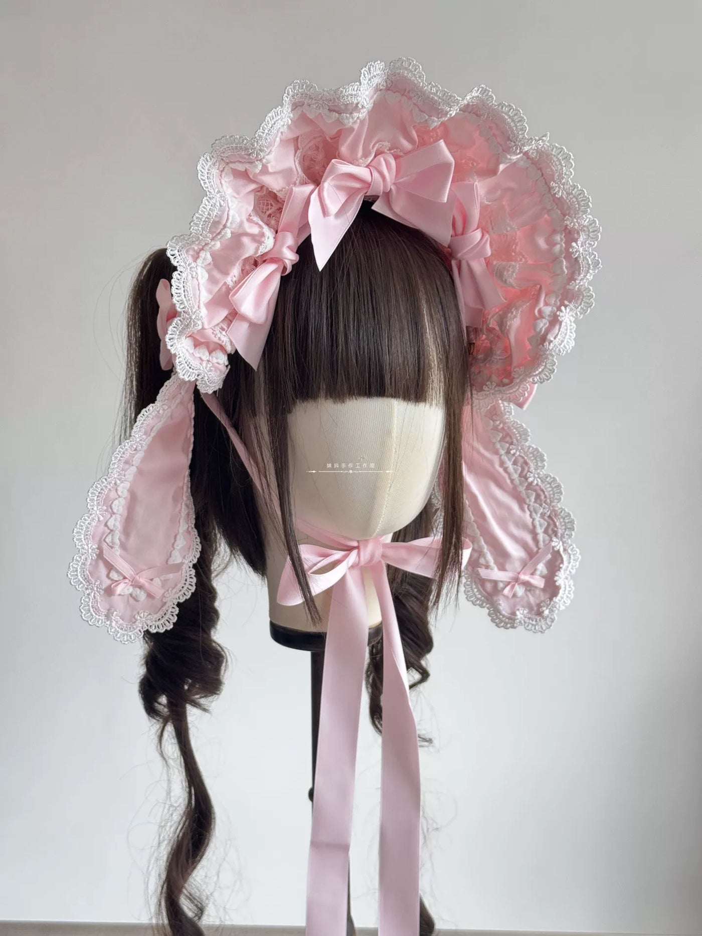 Laura's Doll Bunny Ear Bonnet (BNT)